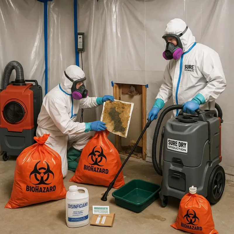 Contaminated Water Handling Protocols process in Algood, TN