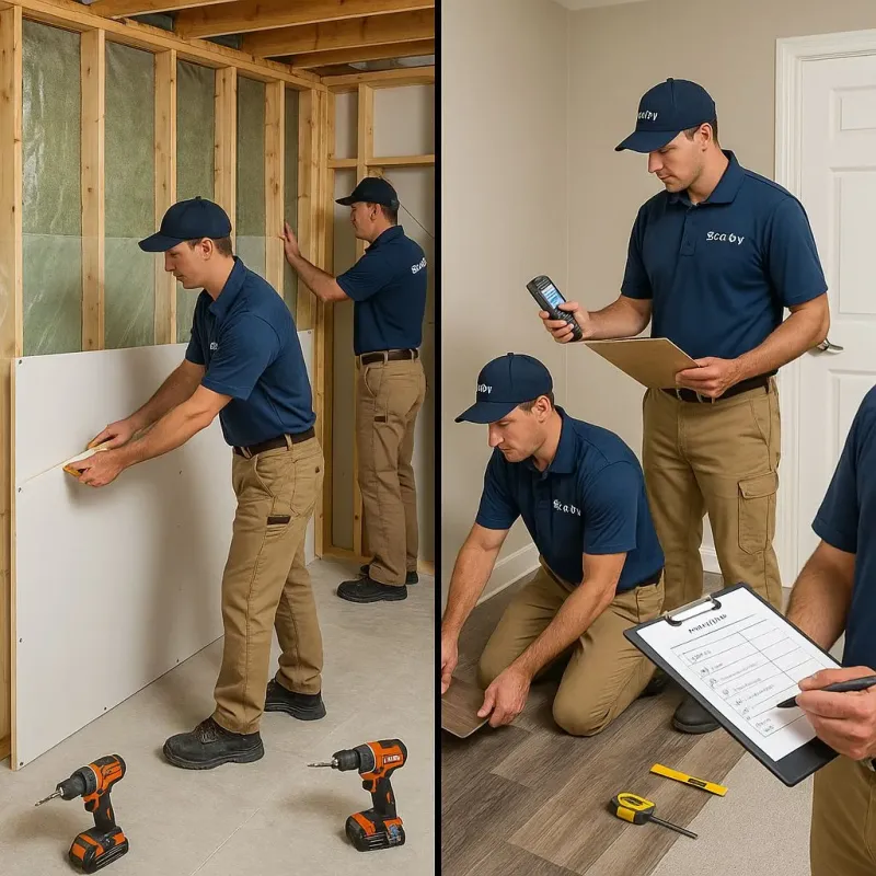 Repairs and Reconstruction process in Algood, TN