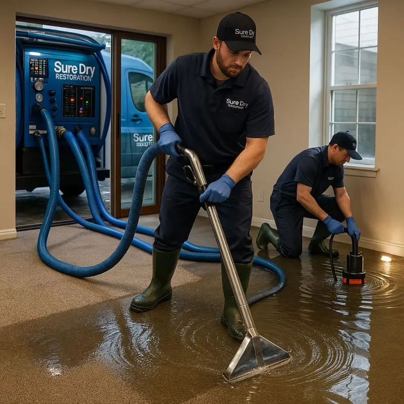 Water Extraction and Removal process in Algood, TN